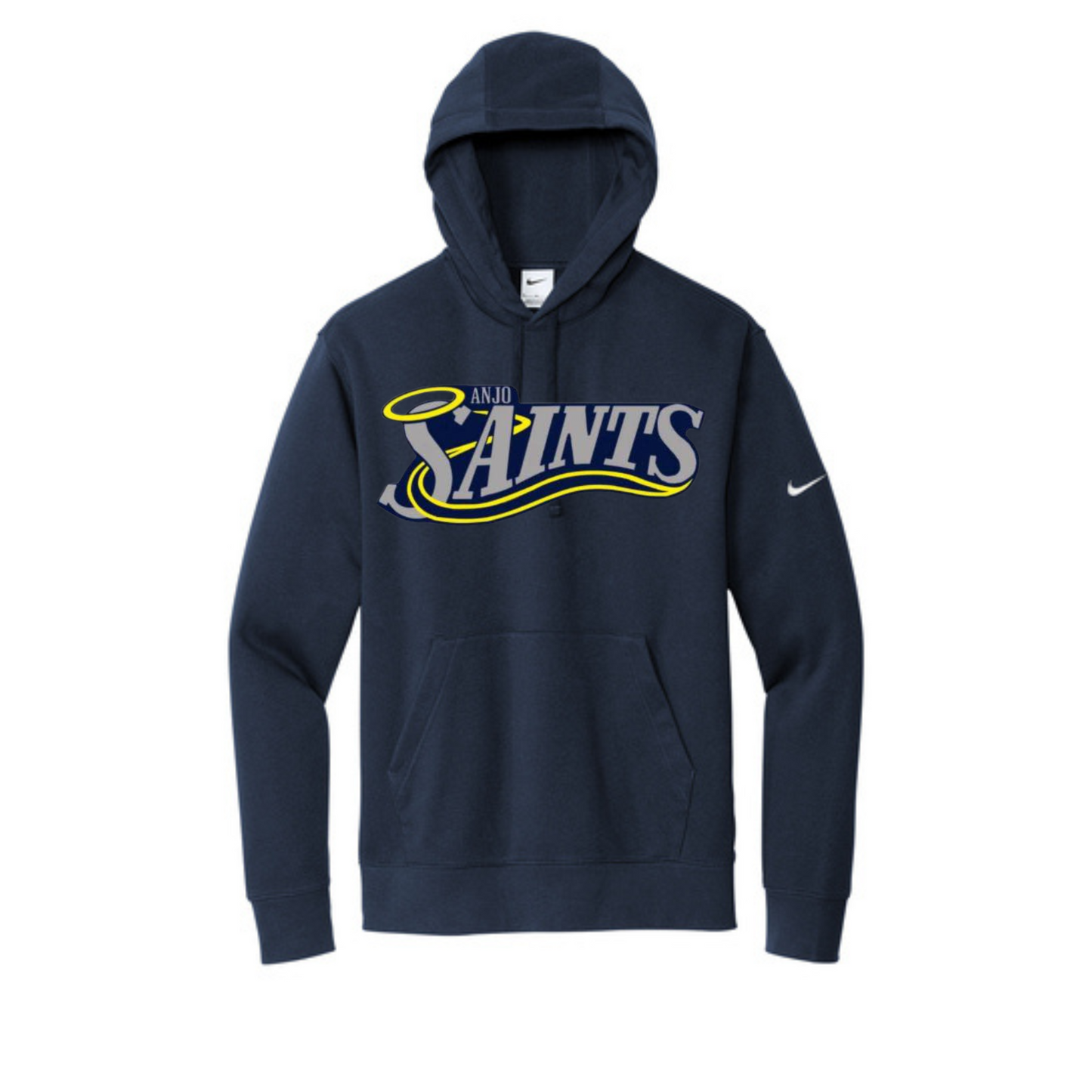 Nike Club Fleece Sleeve Swoosh Pullover Hoodie