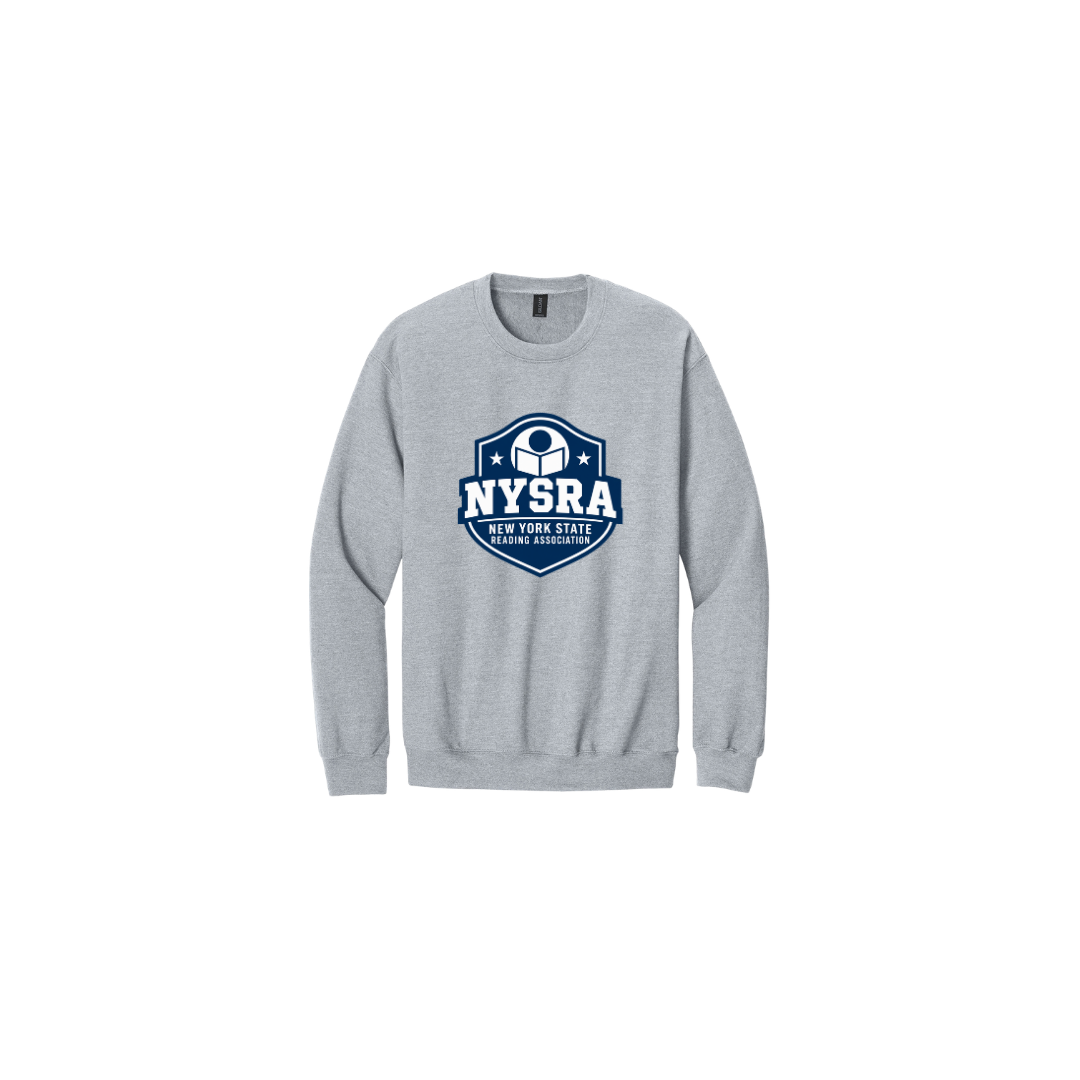 NYSRA Single SIded Crewneck Gray