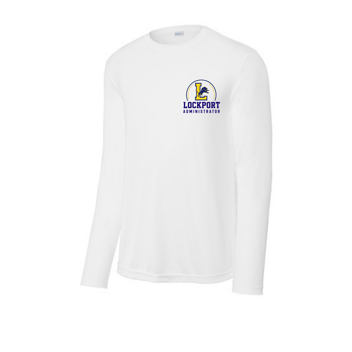 Lockport Admin Mens Dri Fit Long Sleeve