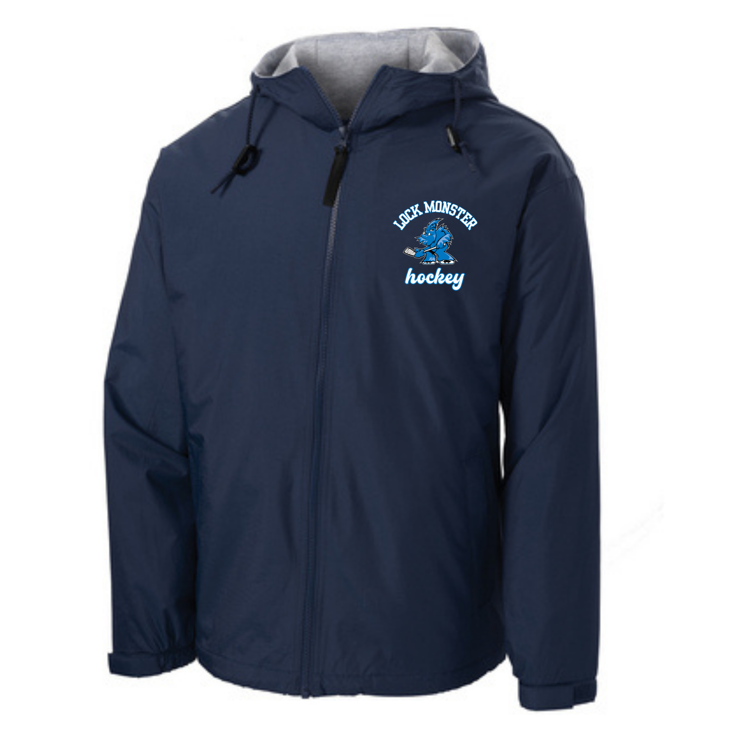 Unisex Team Jacket Sweatshirt Lined