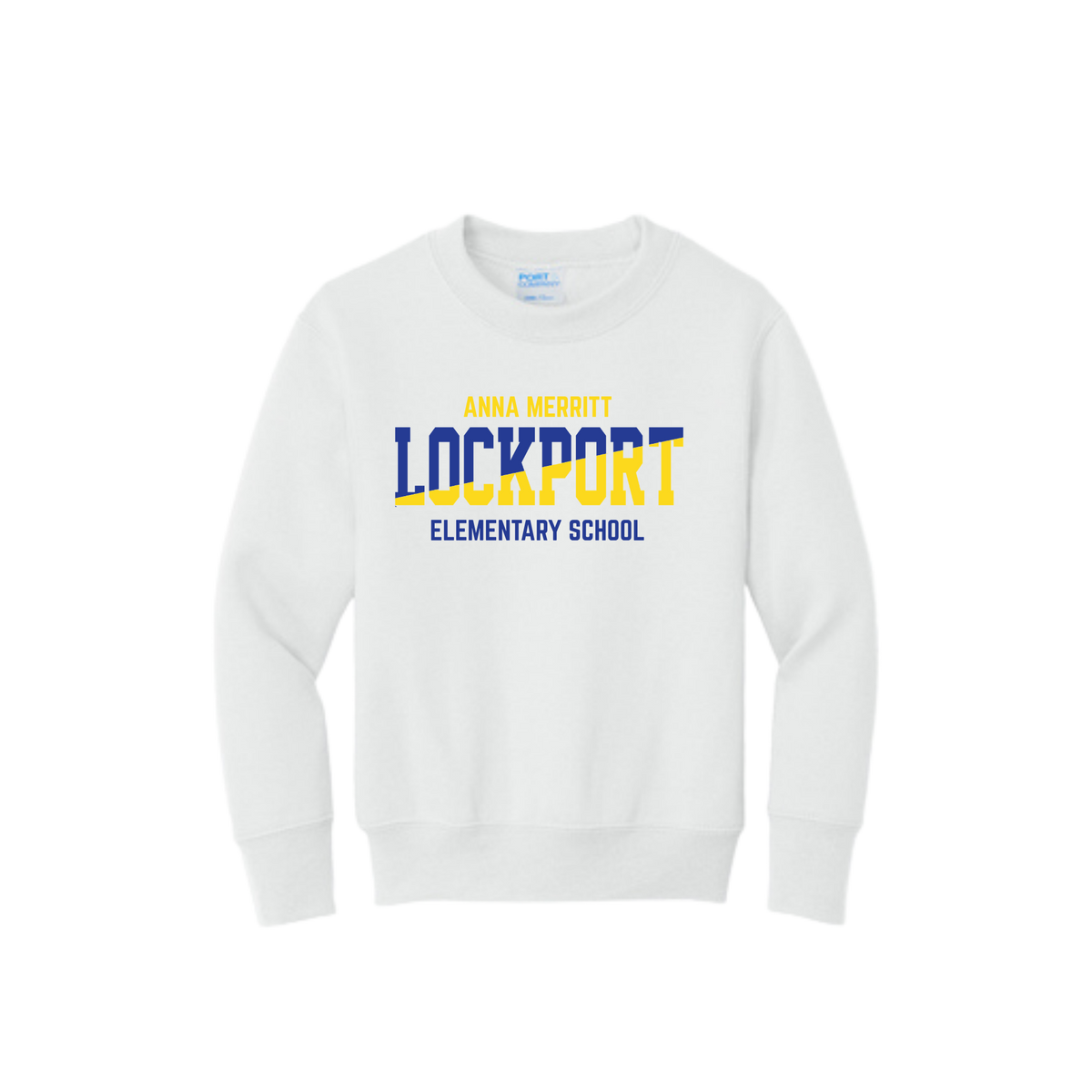 AM Fundraiser Split Color Crewneck Sweatshirt