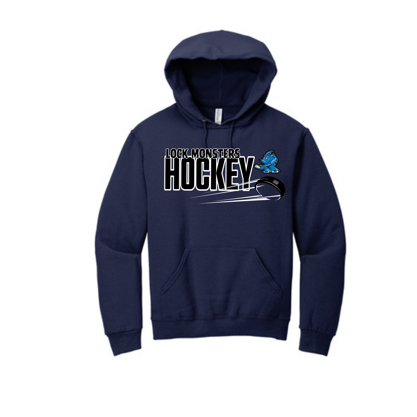 Lock Monster Puck Hoodie