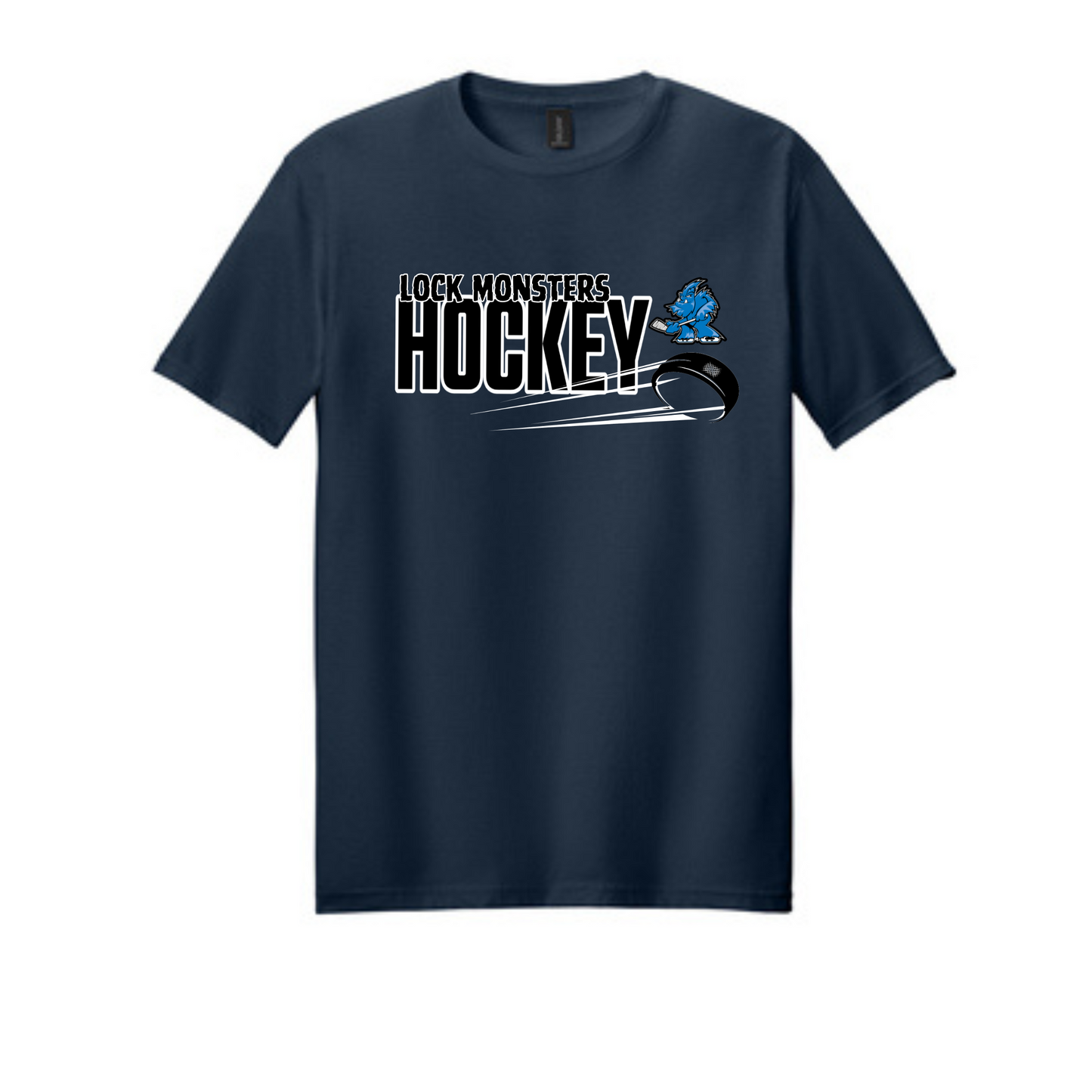 Lock Monster Puck Short Sleeve T-shirt
