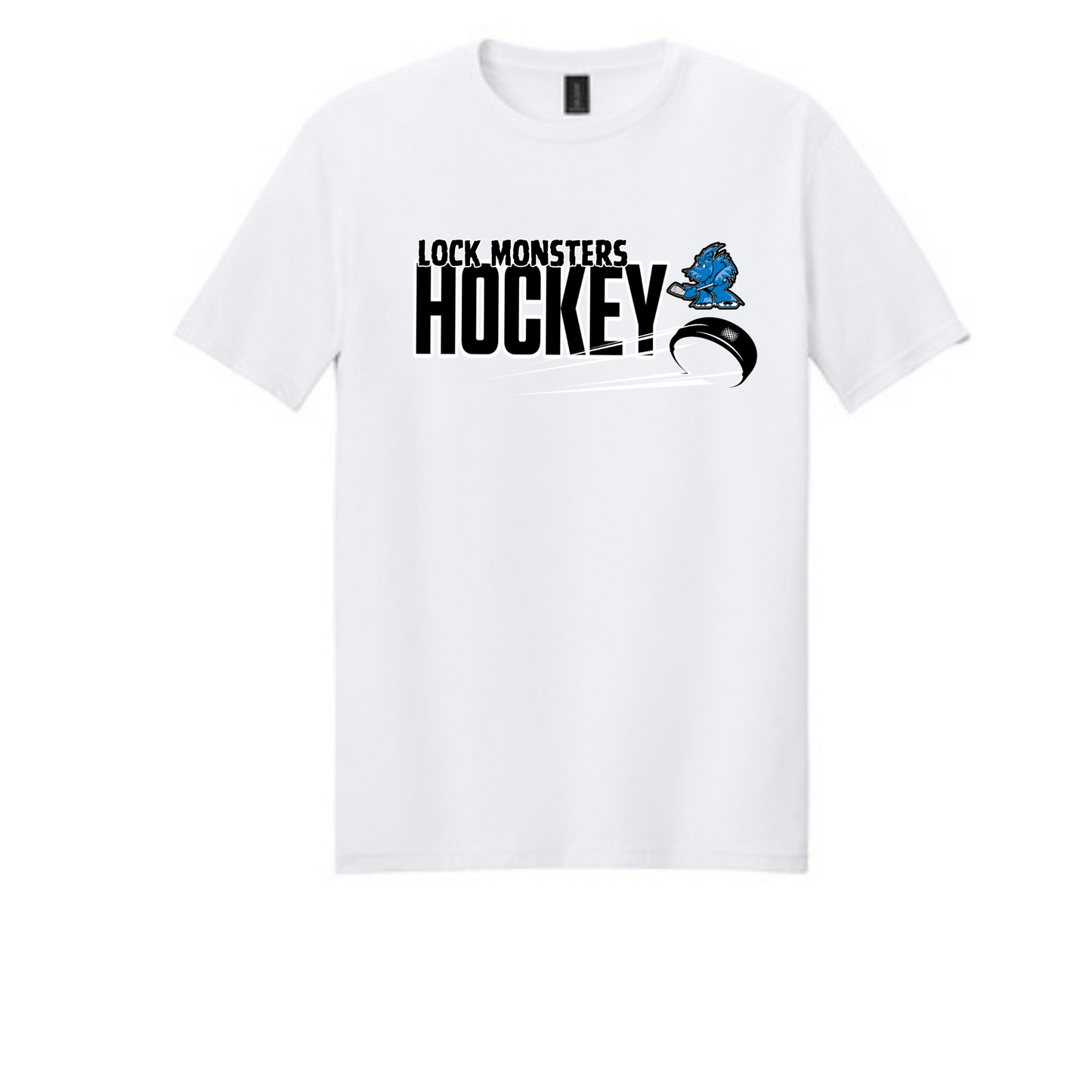 Lock Monster Puck Short Sleeve T-shirt