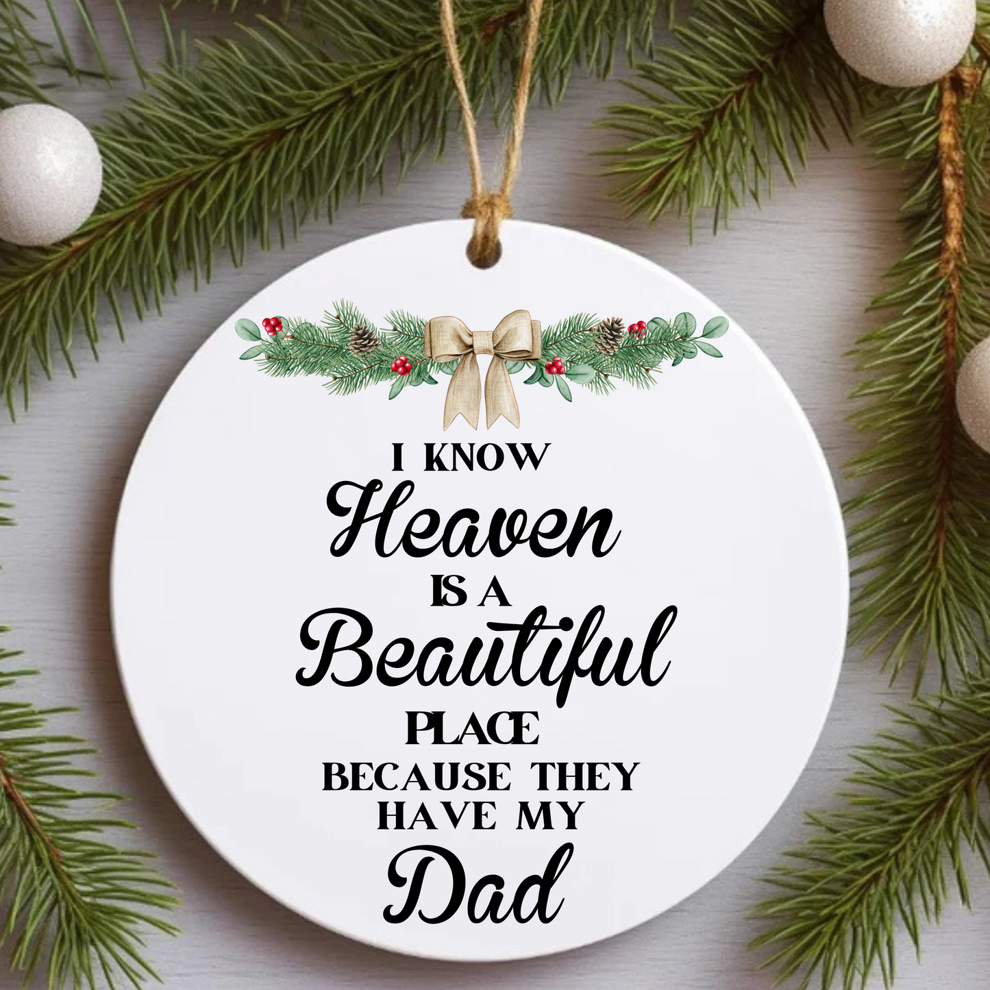 Custom Christmas Ornaments