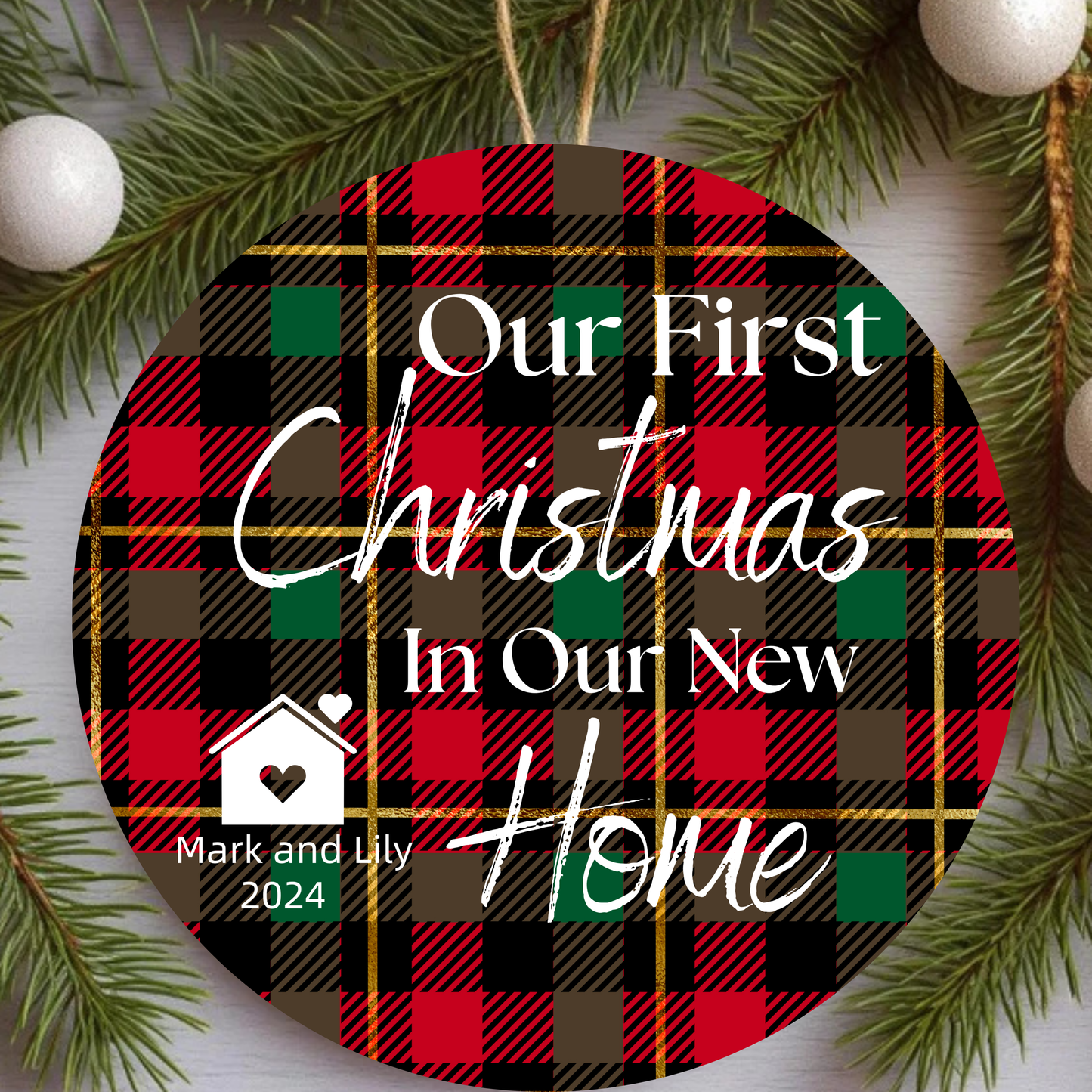 Custom Christmas Ornaments