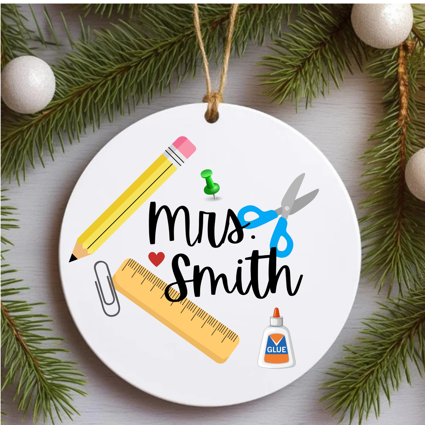 Custom Christmas Ornaments