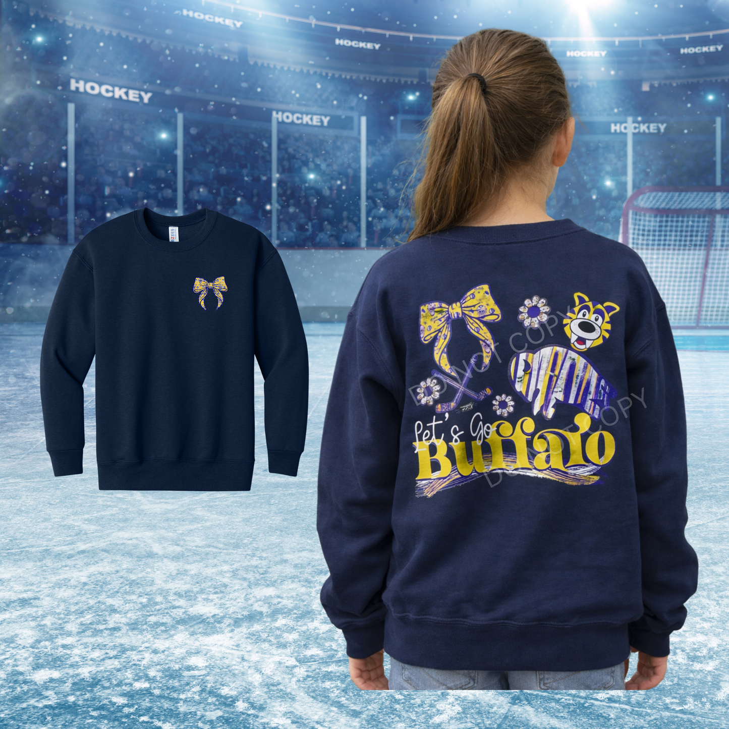 Buffalo Hockey Collage