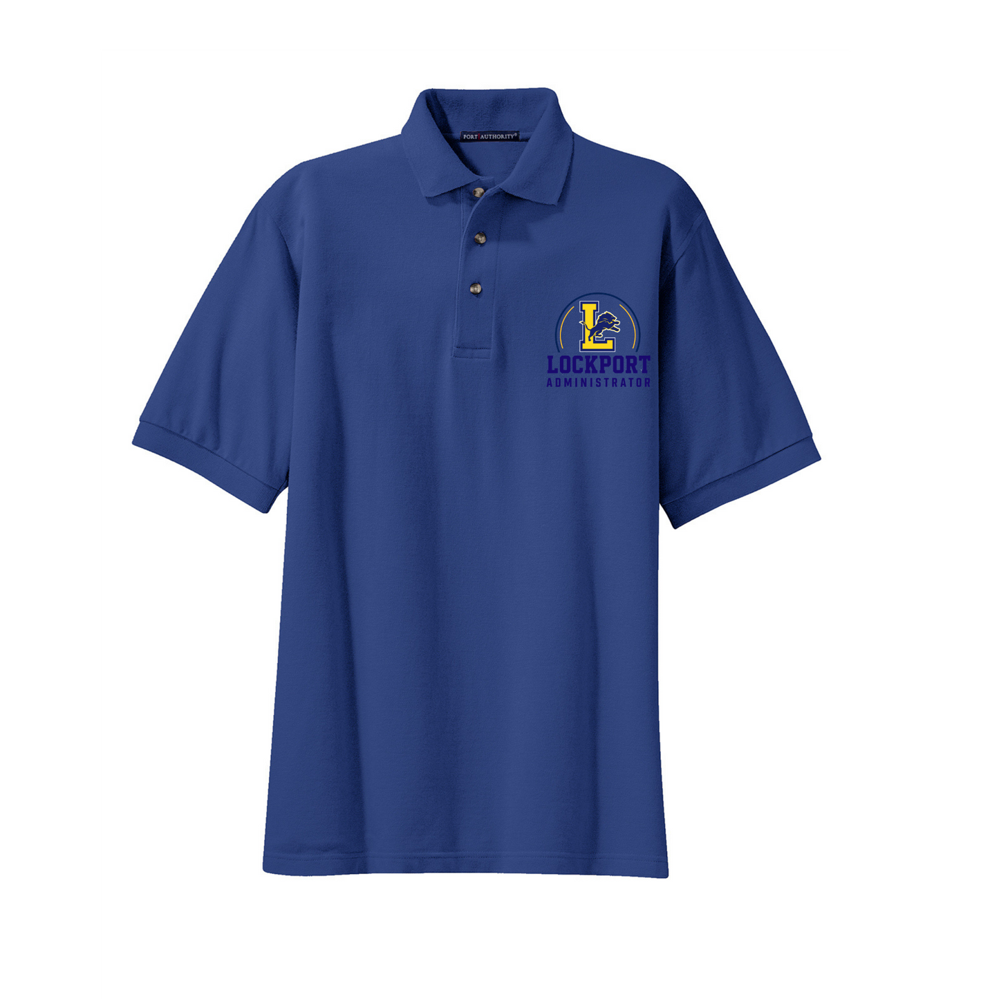 Lockport Admin Mens Cotton Polo