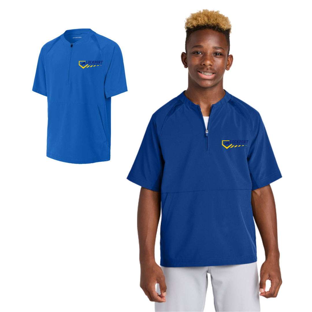 8U 1/2-Zip Short Sleeve Jacket