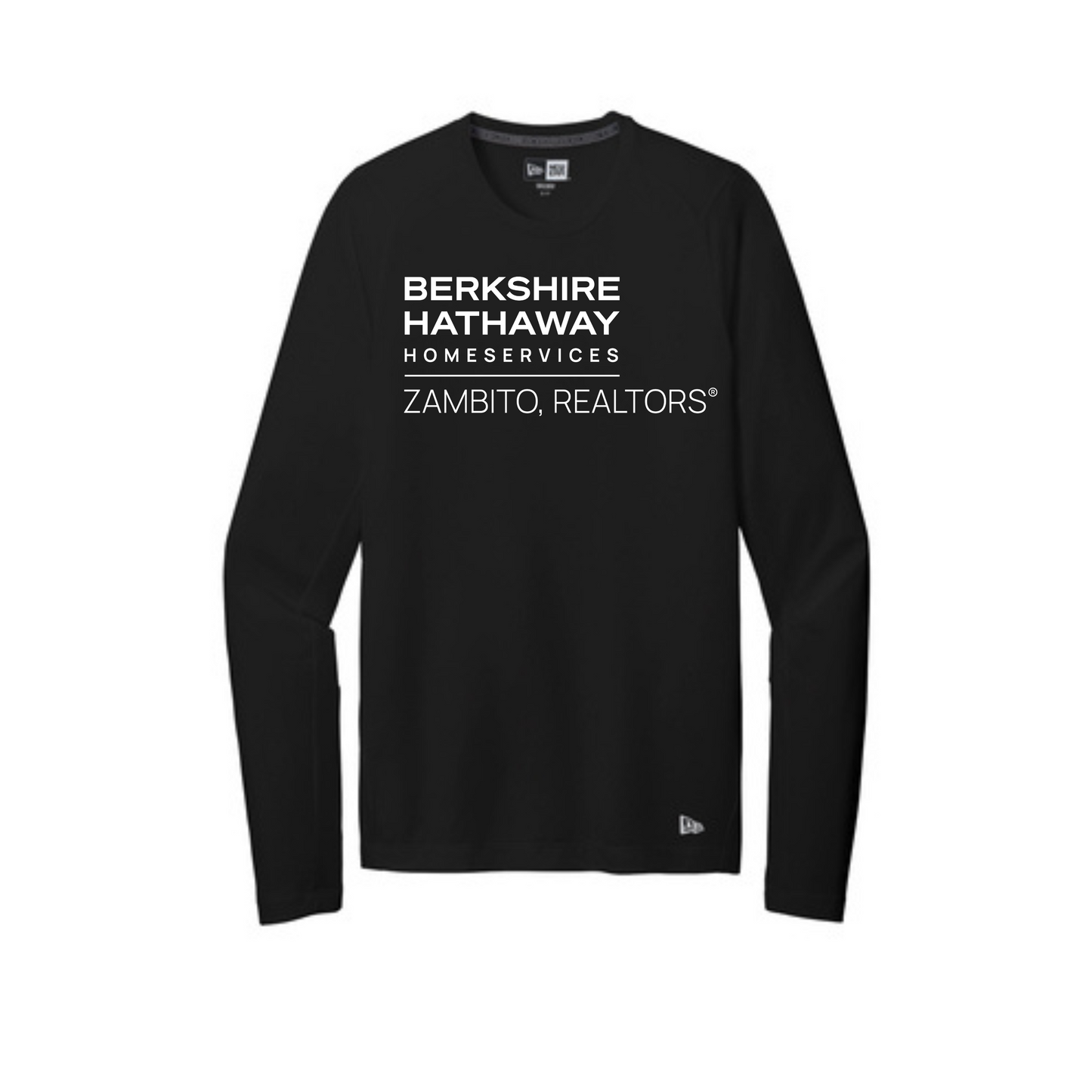 New Era® Series Performance Long Sleeve Crew Tee