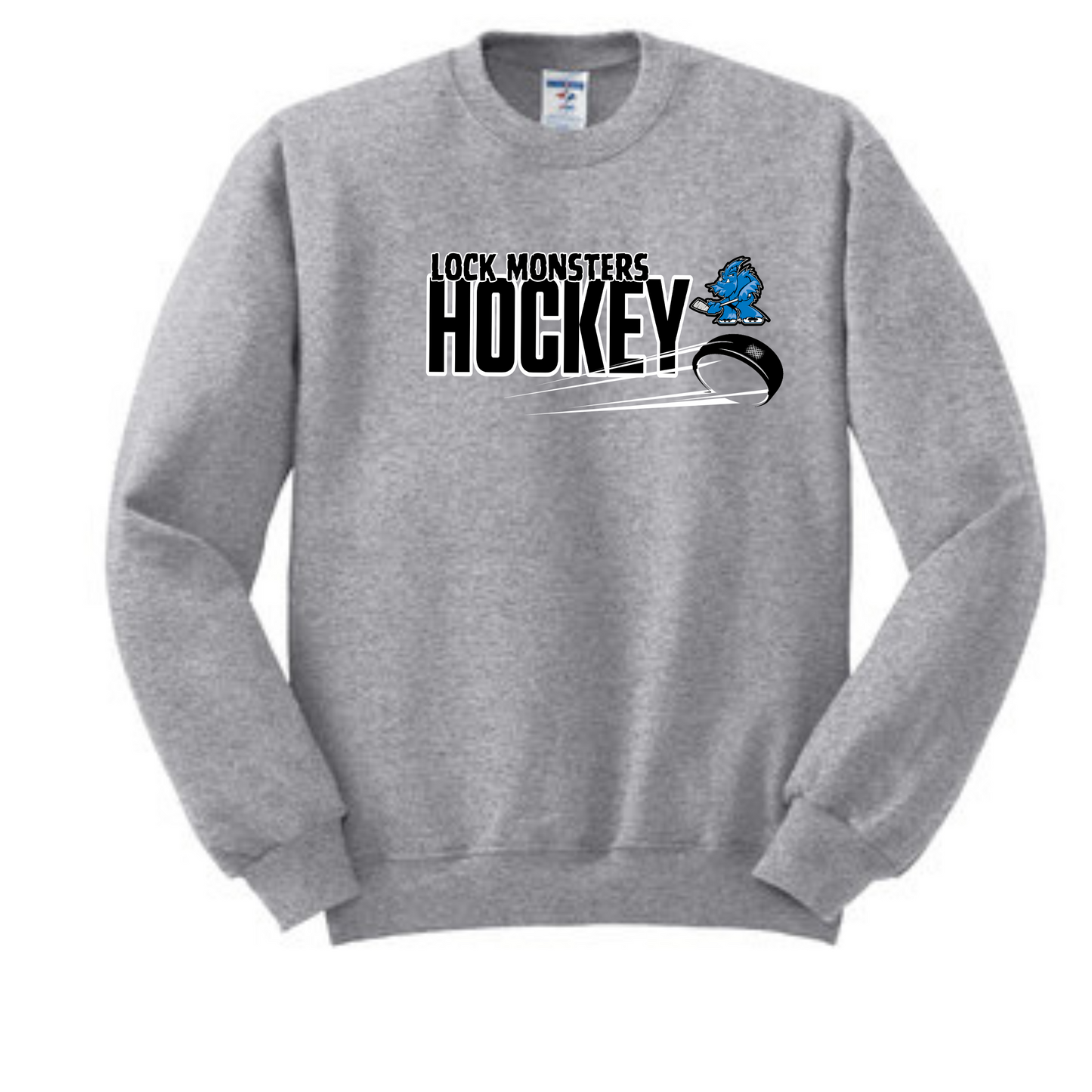 Lock Monster Puck Crewneck