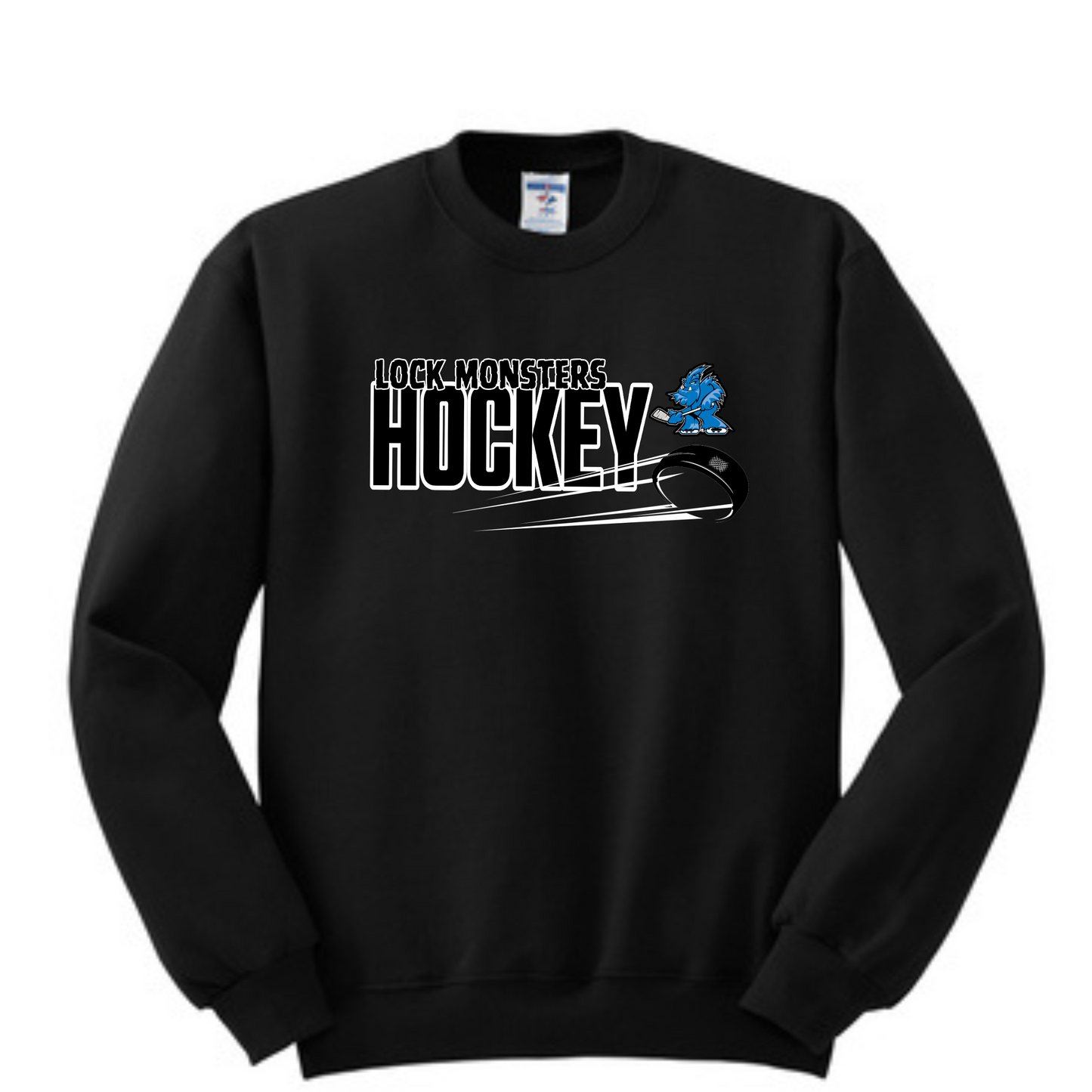 Lock Monster Puck Crewneck