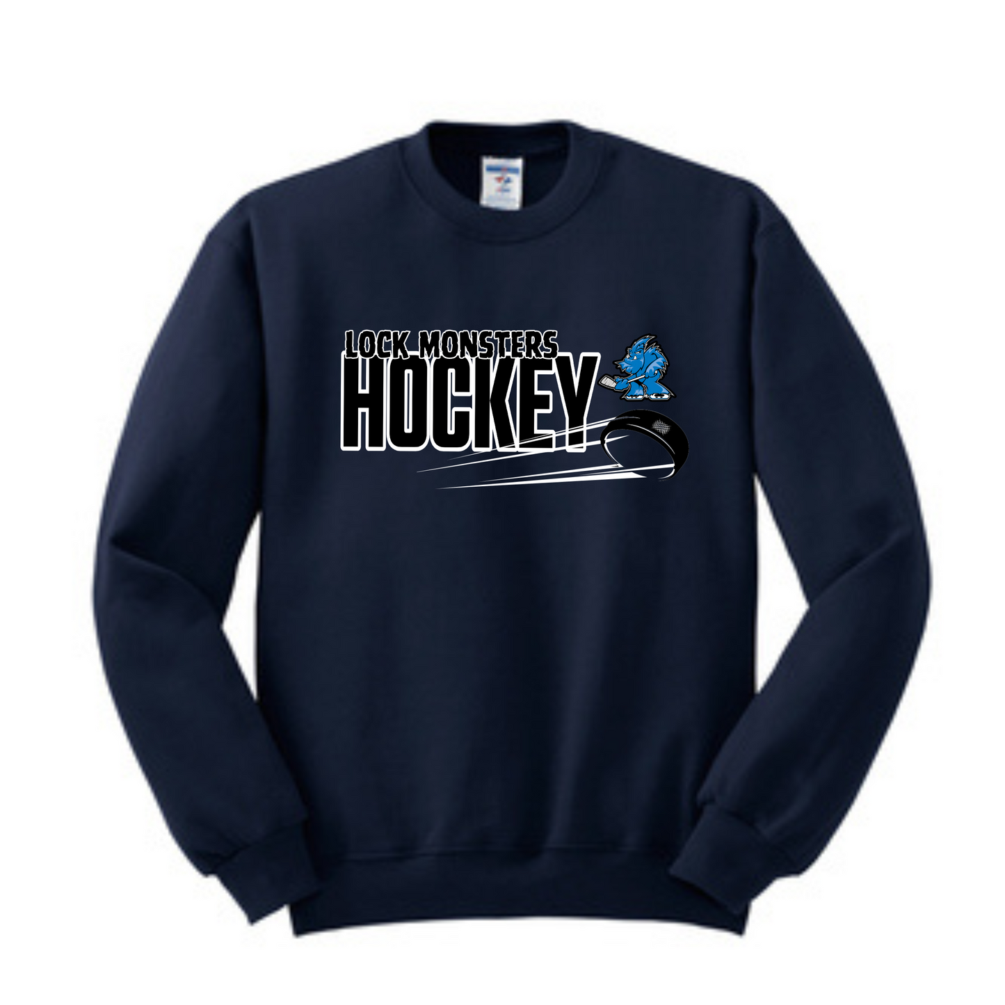 Lock Monster Puck Crewneck