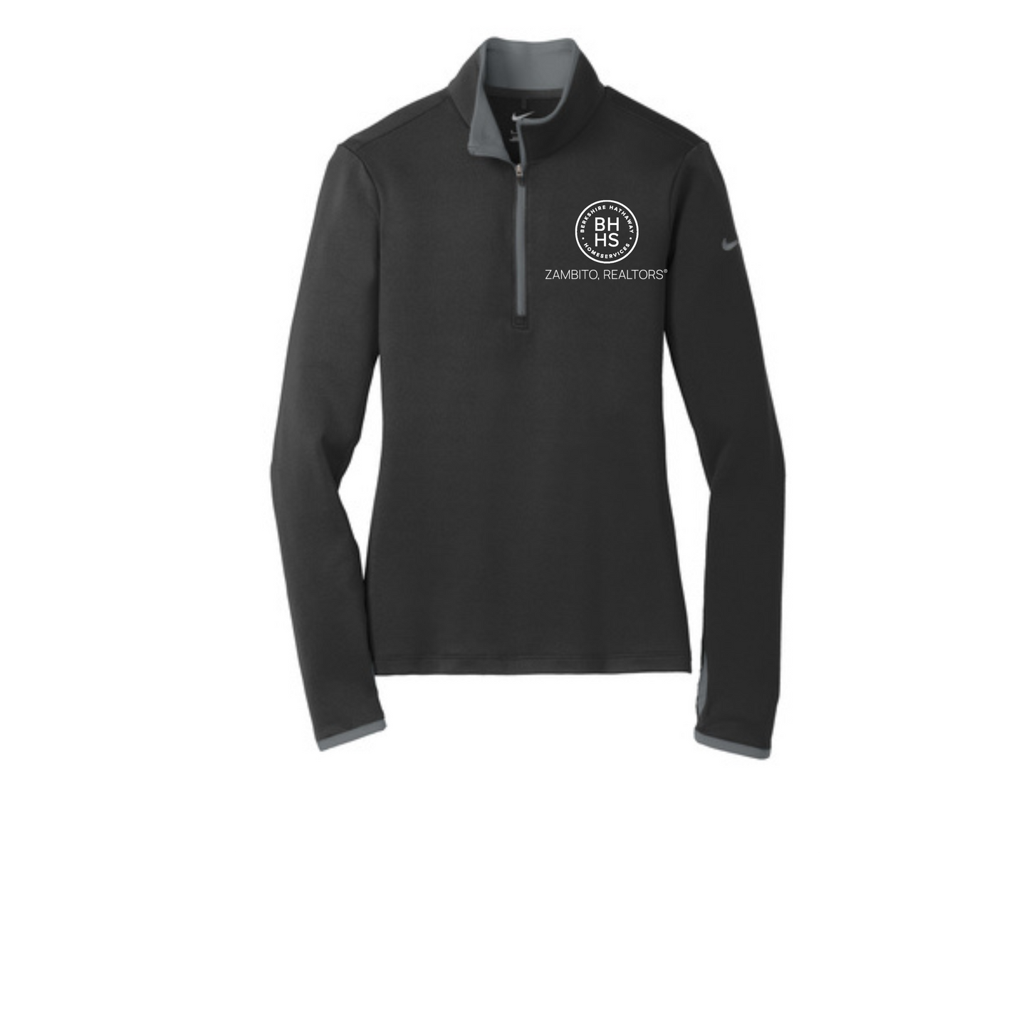 Nike Women's Dri-FIT Stretch 1/2-Zip Cover-Up