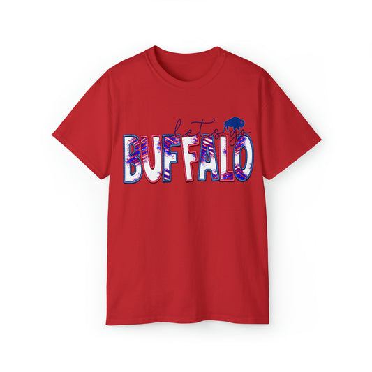 Let’s Go Buffalo Faux Embrodiery