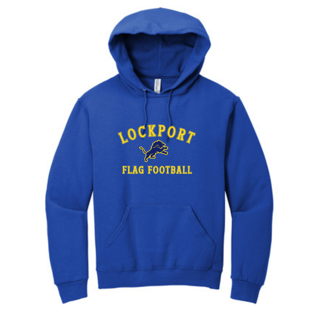 Flag Football Larger Image Hoodie