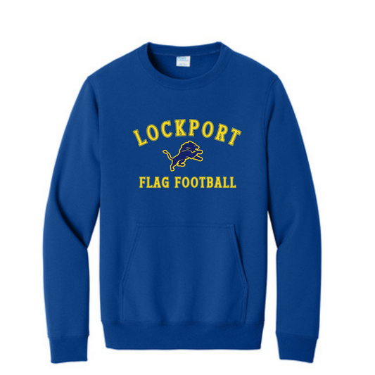 Flag Football Pocket Crewneck