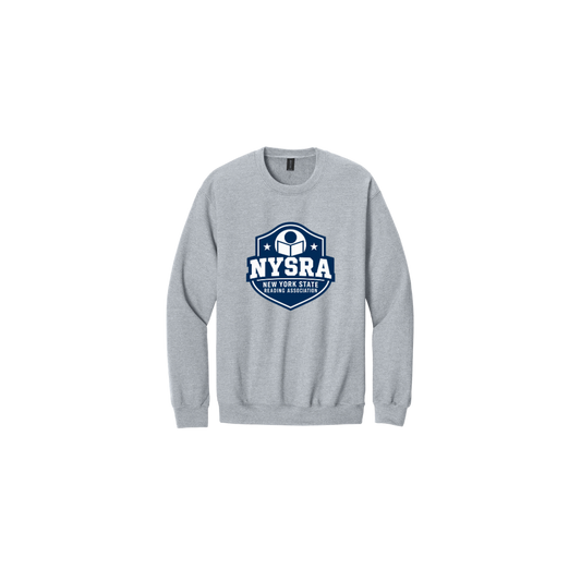 NYSRA  Single SIded Crewneck Gray