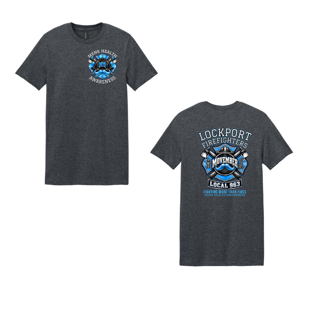 LFD Movember Dark  Heather Tshirt