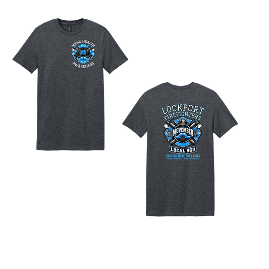 LFD Movember Dark  Heather Tshirt