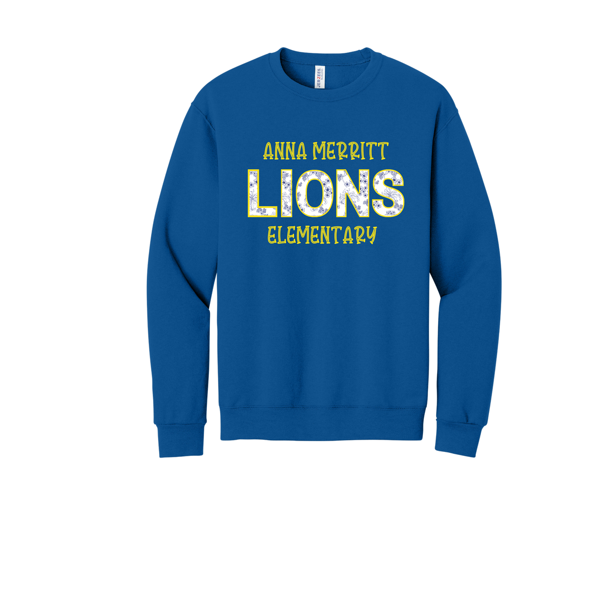 AM Fundraiser Floral  Crewneck Sweatshirt