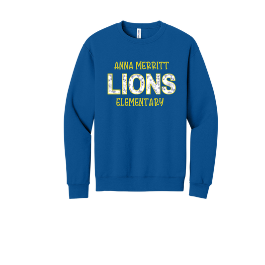 AM Fundraiser Floral  Crewneck Sweatshirt
