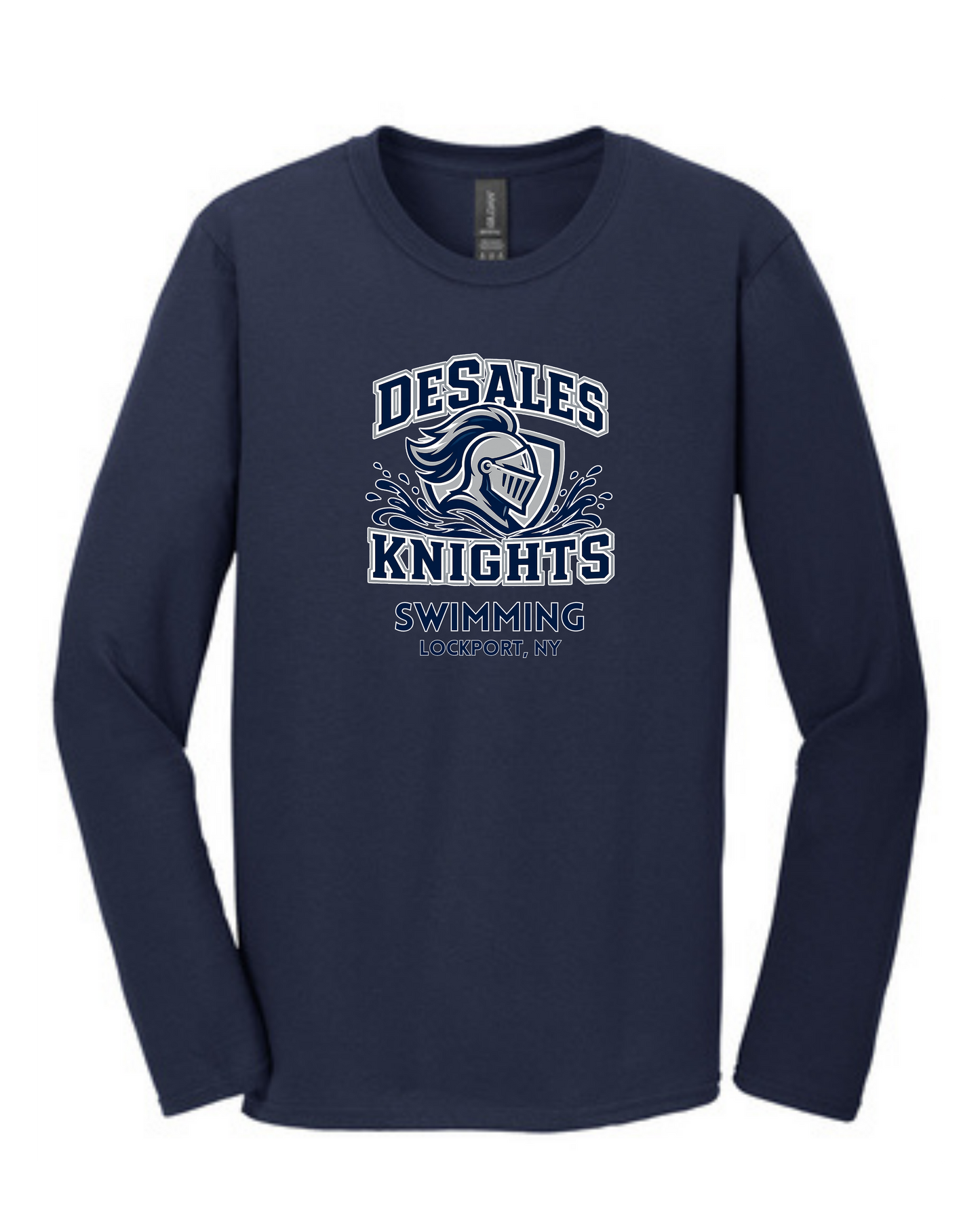 DeSales Swim 2026 Youth and Adult Long Sleeve T-shirt