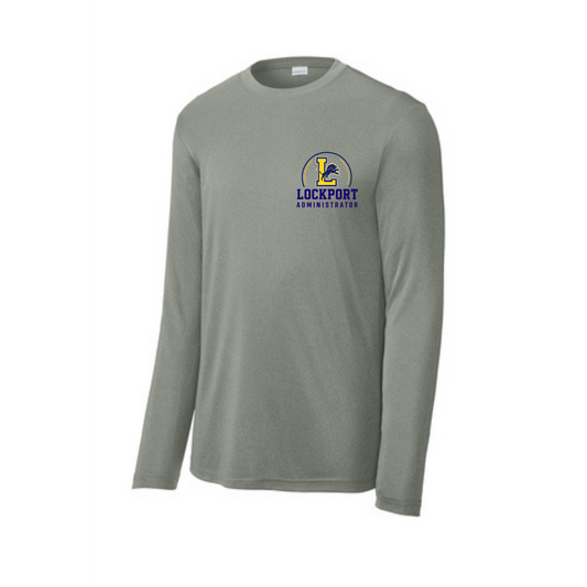 Lockport Admin Mens Dri Fit Long Sleeve
