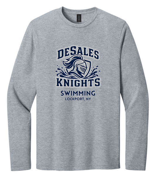 DeSales Swim 2026 Youth and Adult Long Sleeve T-shirt