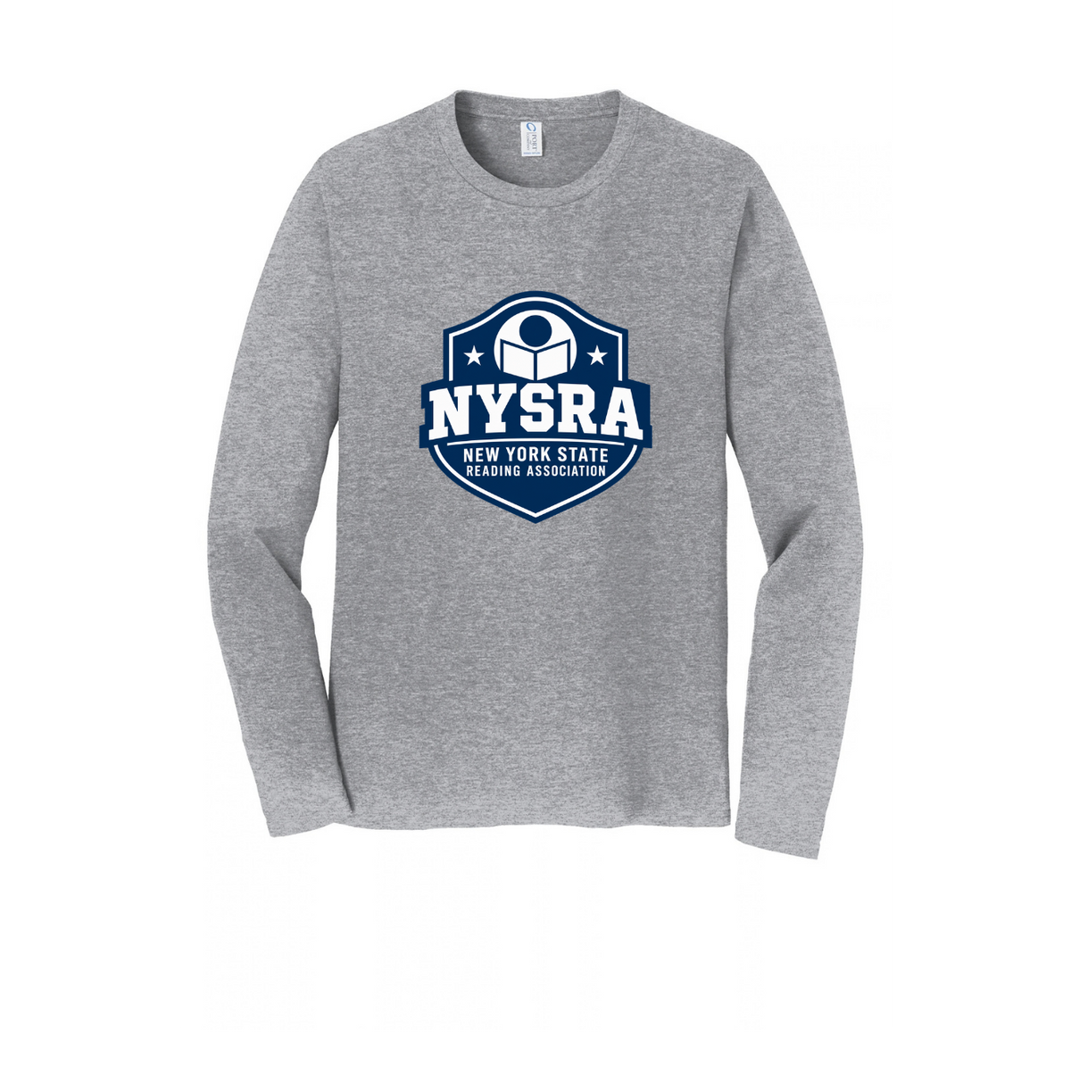NYSRA Single Sided Long Sleeve Tshirt Gray