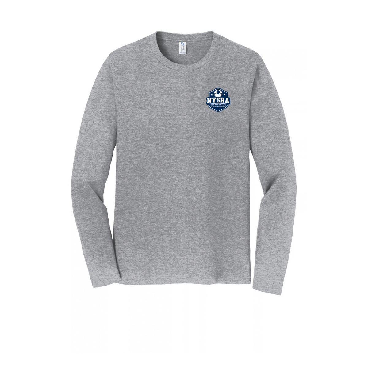 NYSRA Single Sided Long Sleeve Tshirt Gray