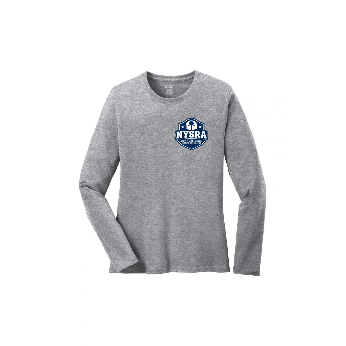 NYSRA Single Sided Long Sleeve Tshirt Gray