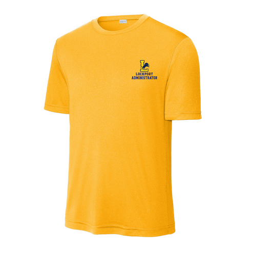 Lockport Admin Mens Dri Fit Short Sleeve
