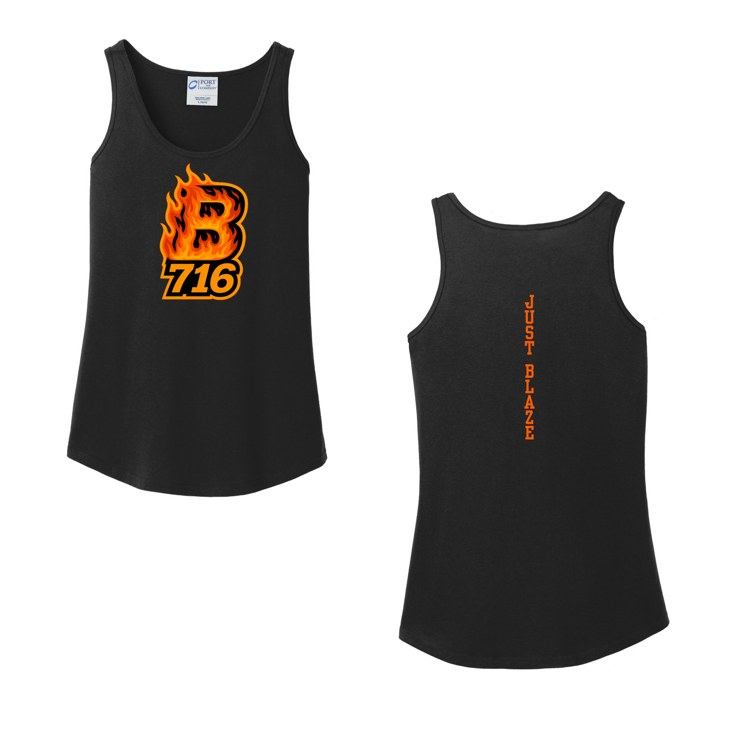 Blaze Ladies Cotton Tank Top
