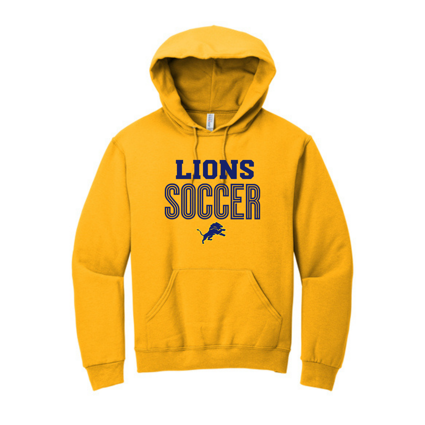 Girls Soccer Lions Soccer Hoodie