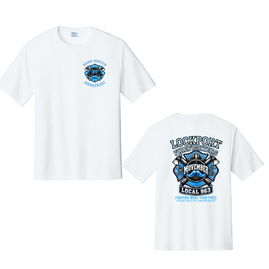 LFD Movember White Tshirt