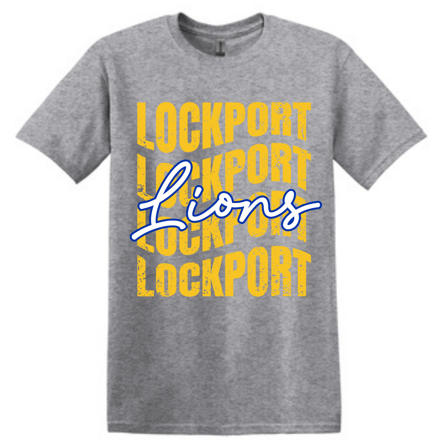 Lockport Lions - Tshirt, Long Sleeve, Crewneck, Hoodie