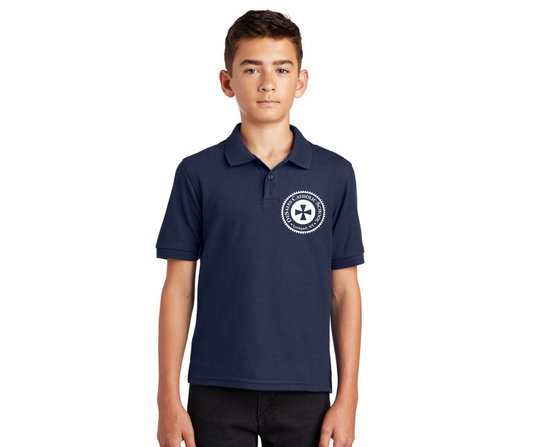Youth Silk Touch Performance Polo Short Sleeve