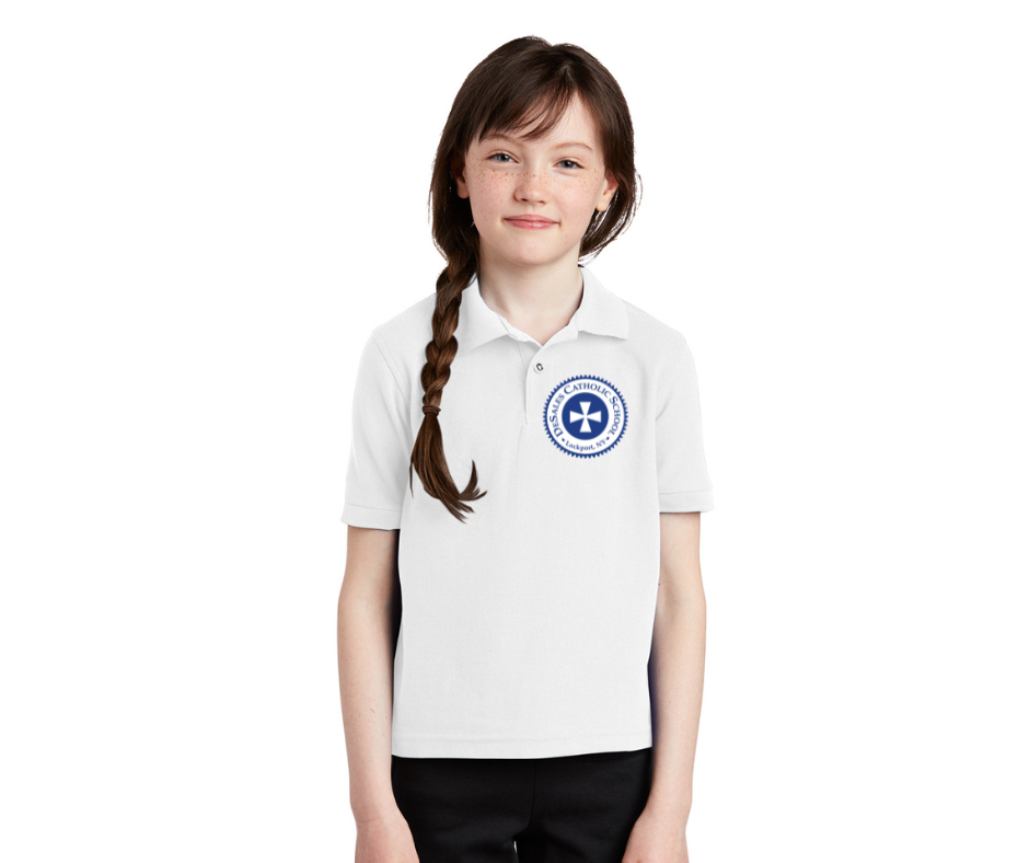 Youth Silk Touch Performance Polo Short Sleeve