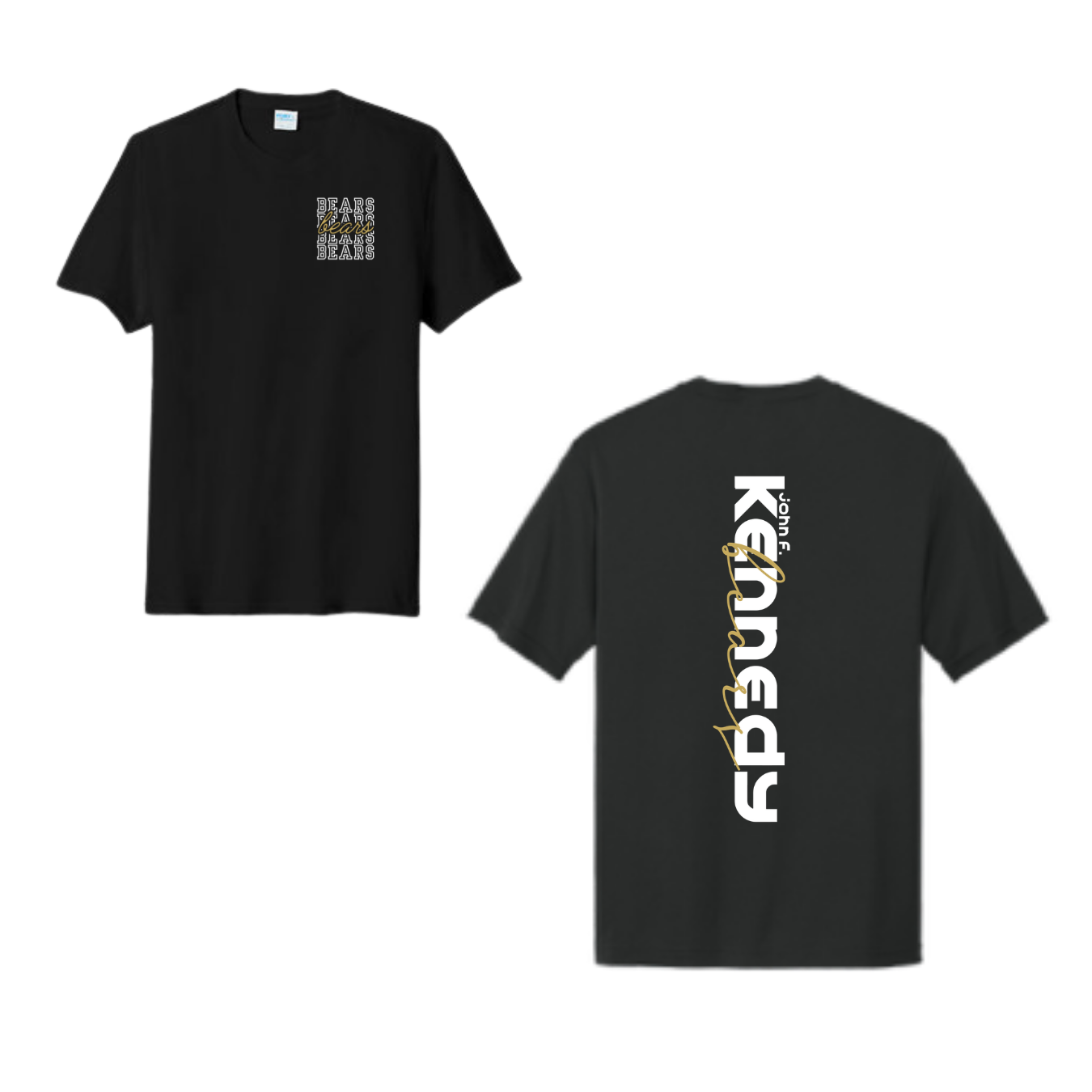 JFK Fundraiser Double Sided Tshirt