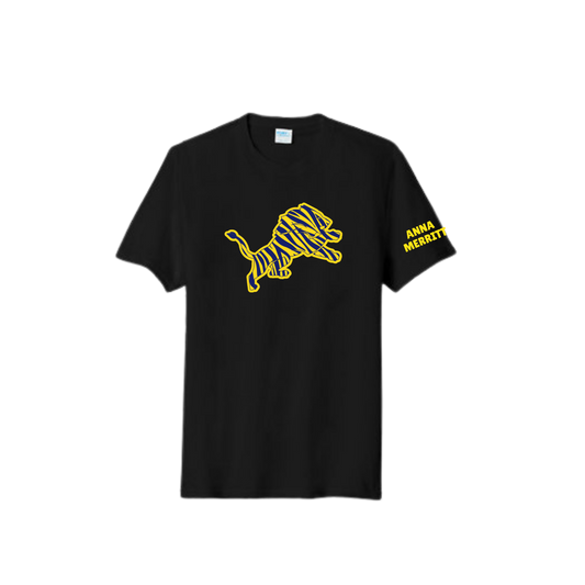 Anna Merritt Zebra Print Lion Tshirt