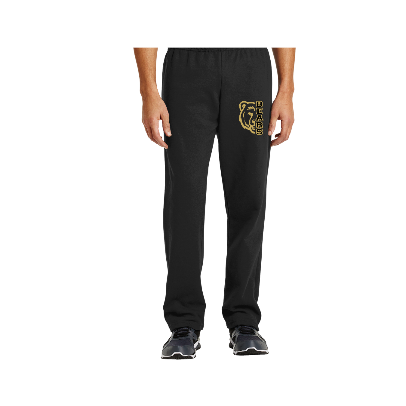JFK Fundraiser Small  Image Open Bottom Sweats