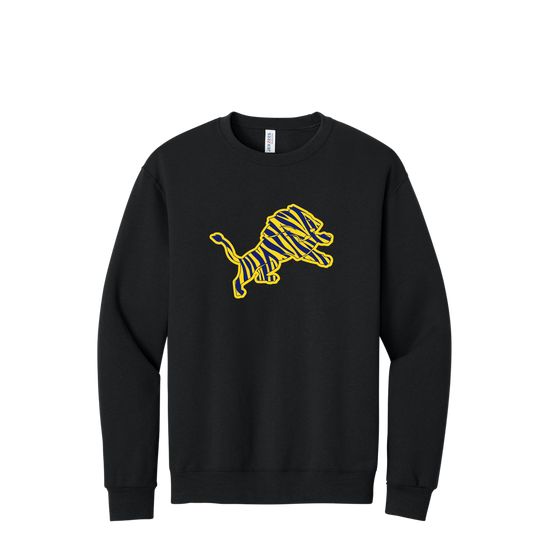 AM Fundraiser Zebra Lion  Crewneck Sweatshirt