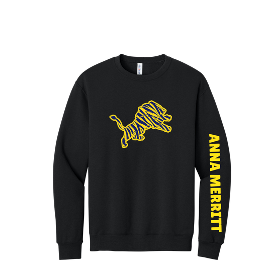 AM Fundraiser Zebra Lion  Crewneck Sweatshirt