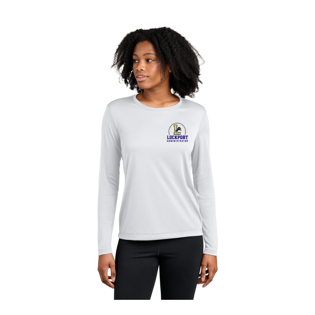Lockport Admin Ladies Dri Fit Long Sleeve