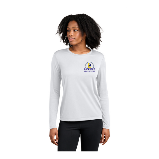 Lockport Admin Ladies Dri Fit Long Sleeve