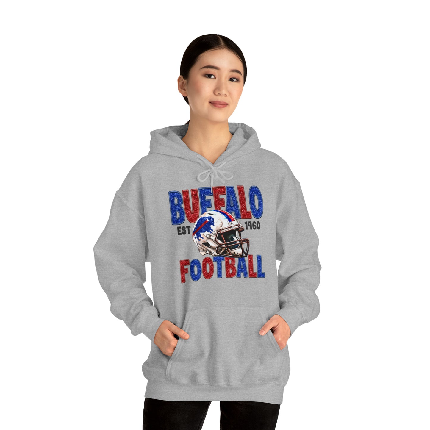 Buffalo Bills Faux Glitter