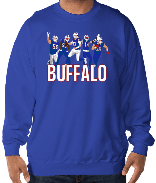 Buffalo w/ Players Graphic