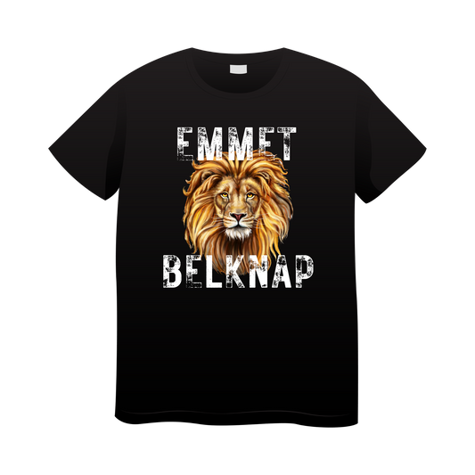 Emmet Belknap Lion T-shirt, Long sleeve, Crewneck, Hoodie